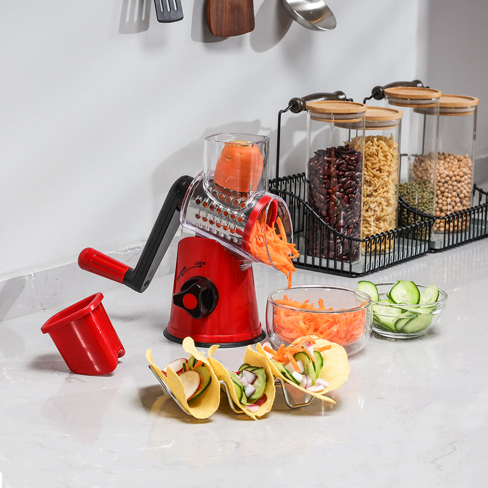 Why still using box grater when you have better choice? Geedel rotary , cheese  grater